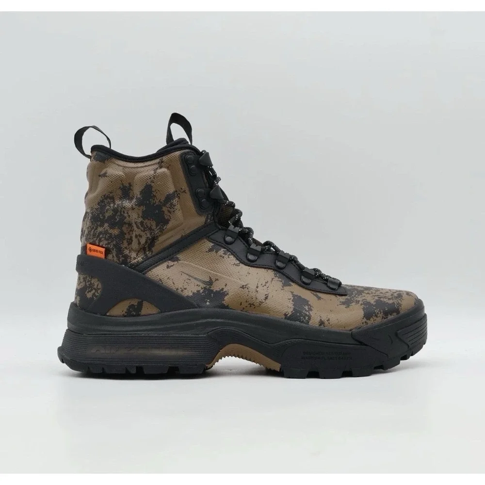 *NEW Nike ACG Zoom Gaiadome GORE-TEX Black Brown IB2328-200 Men's Size 7 / W 8.5